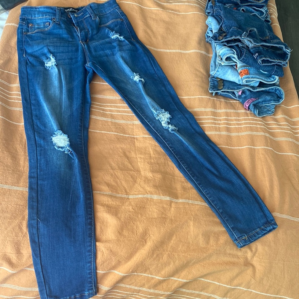 Like New ENJEAN blue jeans